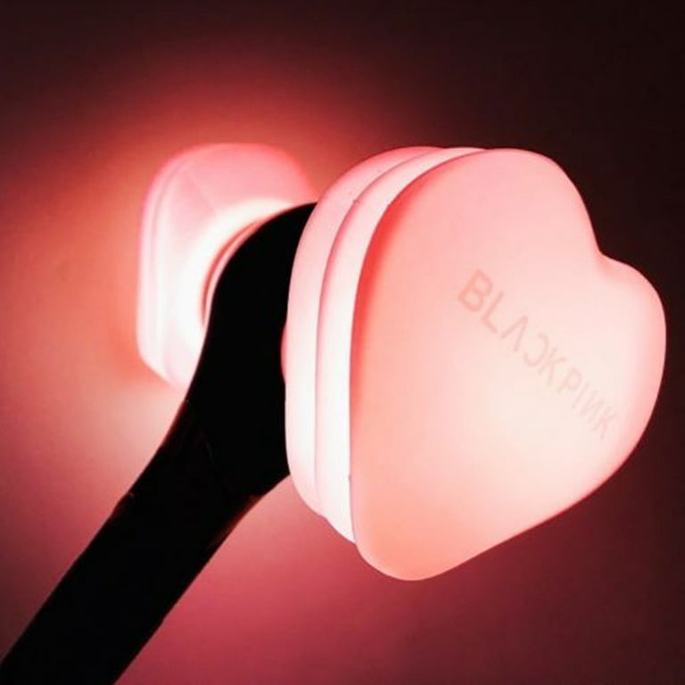 Springcmy Blackpink Lightstick Heart Shaped Kpop Led Lamp Stick Concert  Lamp Fans Gift Hiphop Stick Luminous Toys 