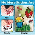thumbnail image 6 of Creativity for Kids The Very Hungry Caterpillar Sticker Sun Catchers, Toddler Crafts, 6 of 6