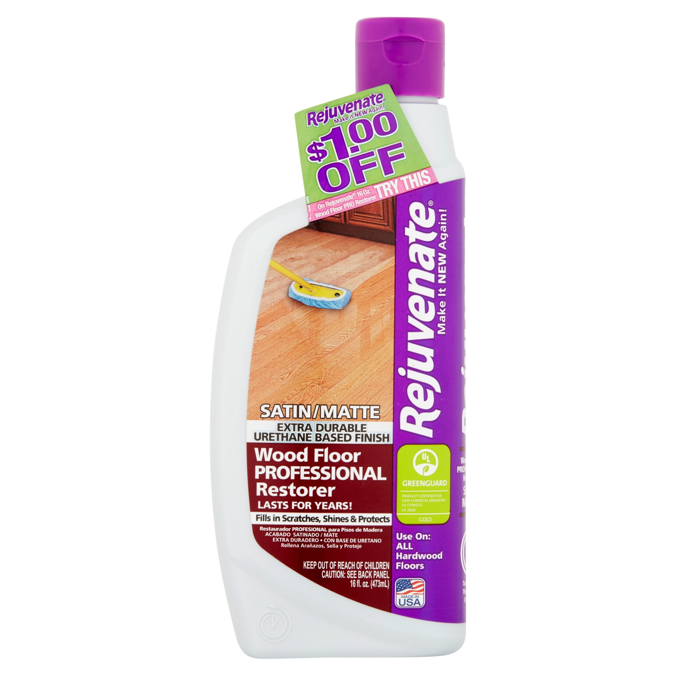 Rejuvenate Wood Floor Professional Rer 16 Fl Oz Com