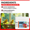 thumbnail image 3 of Morning Bird Immune System Booster 1 Oz - Energy Supplement for Birds – Natural Amino Acid Powder – Boosts Stamina, Cellular Health & Oxygen Use – Vitamin Powder for All Bird Species, 3 of 8
