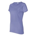 thumbnail image 2 of Gildan Ladies Heavy Cotton T-Shirt, S, Violet, 2 of 3