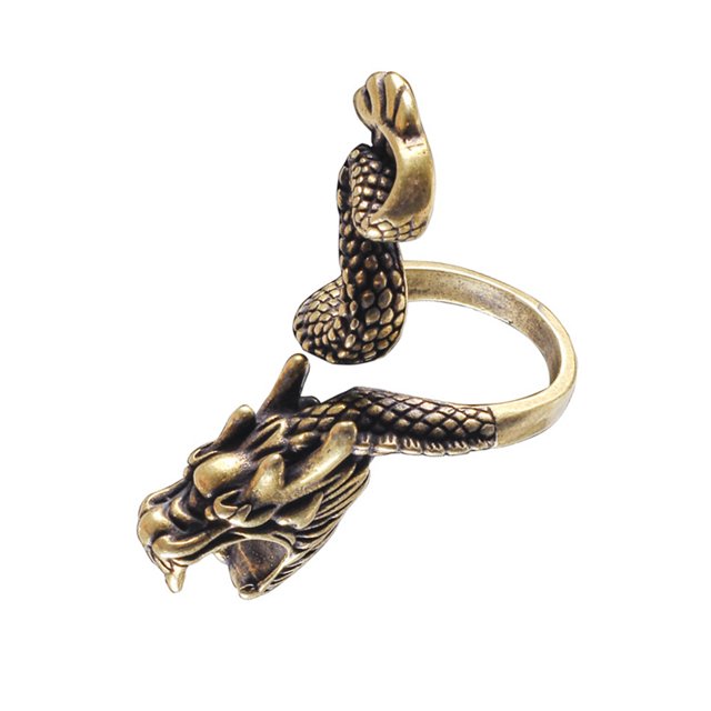 Ounissouiy Soporte de anillo Manos libres 8 mm Soporte de anillo de latón Forma de animal Decoración portátil Clip de joyería de mano encendedores