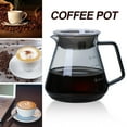 thumbnail image 3 of Carafe à Café Résistante à la Chaleur Bouilloire à Café Cafetière pour Bar Espresso 500 ml, 3 of 8