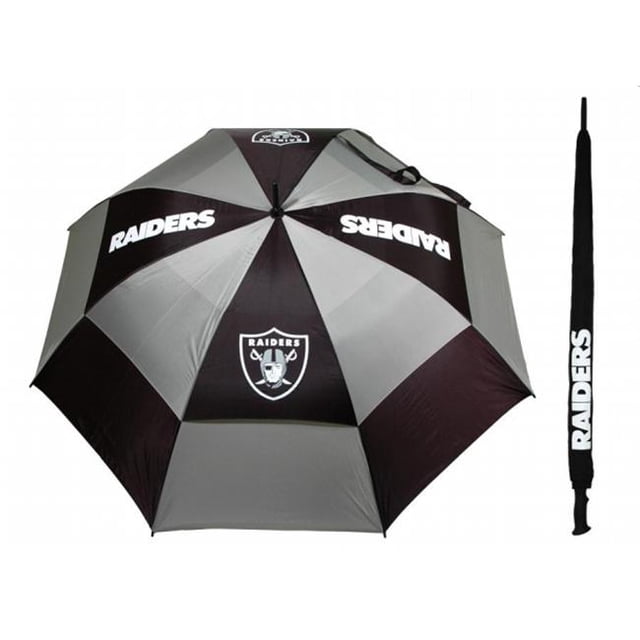 Team Golf Oakland Raiders 62 in. Double Canopy Umbrella