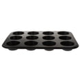 thumbnail image 4 of Bandeja De Magdalenas Para Horno Magdalena Molde Para Hornear Molde Antiadherente Utensilios Para Hornear 6/12 Tazas 12 agujeros grande negro Baoblaze Mini Cake Pan, 4 of 8