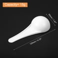 thumbnail image 2 of Uxcell 30Pack Plastic Measuring Spoons Powder Scoops Spoon Kitchen Spoon, 15g White, 2 of 6