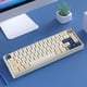 thumbnail image 1 of Teclado para juegos A66 inalámbrico 2,4G teclado inalámbrico Compatible con Bluetooth 4600mAh, 1 of 8