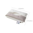 thumbnail image 3 of Brushed Pillow,Double-layer Pillow,Cervical Spine Protection Pillow,Removable Pillow,Sleep Pillow,Non-collapsing Pillow,Home Pillow,Polyester Pillow,Soft Pillow,Breathable Pillow, 3 of 8