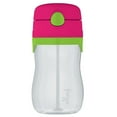 thumbnail image 1 of Thermos Foogo Straw Bottle (11 oz/ Watermelon/Green), 1 of 1