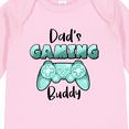 thumbnail image 4 of Inktastic Dad's Gaming Buddy- Aqua Controller Boys or Girls Long Sleeve Baby Bodysuit, 4 of 5