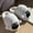 White, variant on Lilgiuy Sheep Cotton Slippers Cute Thick Bottom Winter Indoor Home Floor Non-slip Cotton Shoes Baotou Wear-resistants Padded Thickened Warm Cotton Slippers for Bedroom Hotel