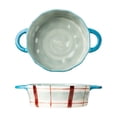 thumbnail image 1 of 560ML Large Capacity Ceramic Baking Dish Home Baking Baking Rice Bowl Salad Bowl Soup Plate, 1 of 4