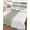 Green, variant on Gray Solid Color Texture Twin Size Down Alternative Comforter, Lightweight Comforter Quilt Bedding Set with Pillow Shams Simple Grey Stripes All Seasons Bed Comforter Duvet Insert 68"x86"