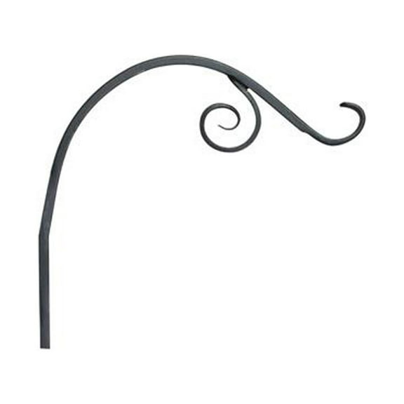 Green Thumb 89422GT Plant Bracket, Hanging, Black Vine, 12-In. - Quantity 6