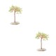 thumbnail image 2 of Cateissary Árboles de dinero de vida artificial anchos para una decoración versátil Fácil de limpiar Árbol de alambre de cobre artificial Type7 NO7, 2 of 6