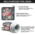 thumbnail image 7 of Pioneer Flower Kitchen Oven Mitt and Pot Holder Sets 4 Pcs for Baking, Cooking and Grilling, Heat Resistant Up To 392 °F, 7 of 7