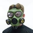 thumbnail image 2 of Gas Mask for Adults, Unisex,Halloween Costume Accessory for Adults, by Way to Celebrate, 2 of 7