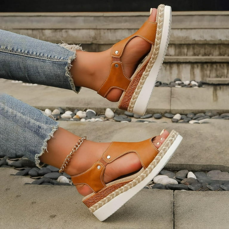 Elegant platform sandals store