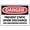 Warning Sign 3, variant on Warning Notice Traffic Sign Danger Don’t Use Cellphone While Pumping Gas - 8"x12" Aluminum Safety Tin Road Sign for Gas Station, Fuel Pump