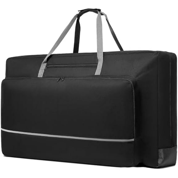 Cornhole Carrying Case Fits 4' x 2' Regulation Size Board, Heavy-Duty 900D Cornhole Boards Bag with Front Pockets and Padded Shoulder Strap for Cornhole Outdoor Games, Only Bag