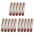 thumbnail image 1 of 3X Juego de Cucharas Y Palillos de Madera de Teca, Cucharas Antiadherentes Sopa-Cucharita para Utensilios de Cocina, 1 of 5