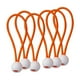 thumbnail image 4 of Eslingas expansoras con bola, juego de 6 abrazaderas para lonas, soporte de lona de goma Naranja de 5 pulgadas, 4 of 9