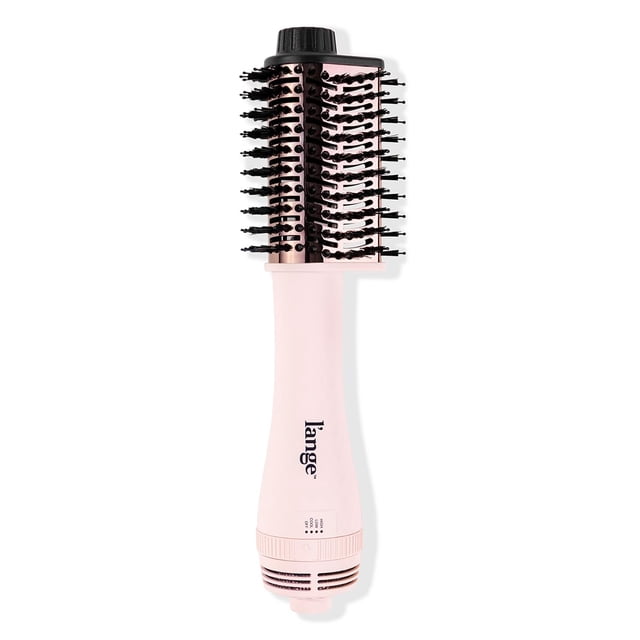 L'ANGE HAIR Le Volume Elevé 65MM Secador de cepillo de titanio 2 en 1 | Seco y estilo | Barril único en forma de lágrima | 3 configuraciones de calor | Flujo de aire ventilado de 360° | Tecnología ión