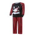 thumbnail image 3 of Pyjama de Noël pour la Famille Pjs de Noël Correspondant Ensembles à Carreaux Rouges Christma Pyjama Famille de Vacances de Noël Ensemble de Vêtements de Nuit, 3 of 10