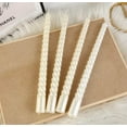 thumbnail image 3 of Spiral Wax Taper Candles Unscented Candlesticks Twisted Candles, 3 of 3