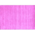 thumbnail image 1 of Ahgly Company Indoor Rectangle Solid Purple Modern Area Rugs, 7' x 10', 1 of 4