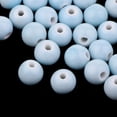 thumbnail image 4 of 50 Pieces Ceramic Beads Round Charms Beads for Handmade DIY Necklace Bracelets Jewelry Making - , 12mm, 4 of 10
