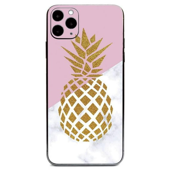 MightySkins APIPH11PRM-Pretty Pineapple Skin Decal Wrap for Apple iPhone 11 Pro Max Sticker - Pretty Pineapple