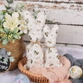 thumbnail image 3 of Cheers US Stuffed Fabric Bunnies, Farmhouse Pastel Bunny Decor Farmhouse Rustic Bunny Decor for Spring Easter Basket Bowl Fillers Tiered Trays Rabbit Collections, 3 of 7