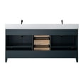thumbnail image 6 of Vanity Art 72" Bathroom Vanity with Sink and Engineered Marble Top, Freestanding Storage Cabinet with 3 Drawers and 2 Shelves, 6 of 8