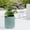 Green, variant on Ceramic Breathable Flower Pot Planter For Indoor/Outdoor 1 Piece Ceramic Breathable Flower Pot