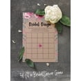 thumbnail image 5 of Inkdotpot 50Rustic Kraft FloralBingoGameCardsFor Bridal Wedding Shower Bachelorette Party Bulk Blank Square Fill In Gift Ideas, 5 of 5