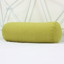 Organic Cotton Pillow Case - One Pack 23.6"×5.9" Cylindrical Pillow Cover - Thread Count - Soft and Breathable - Off Green