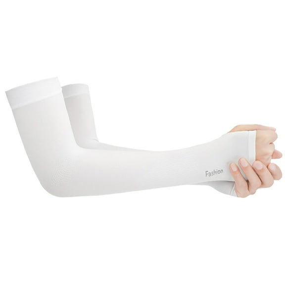 4 Pair Summer Cooling Sleeve Sleeves Fingerless Women's Arm