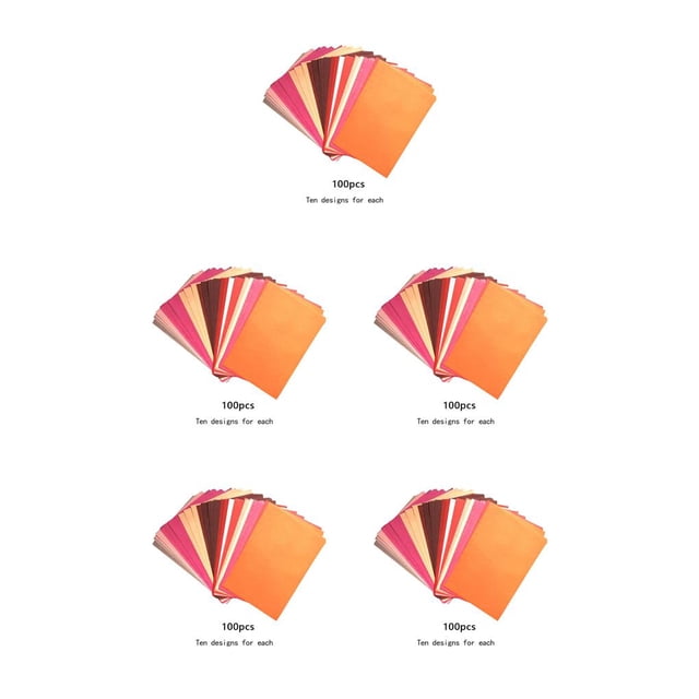 Inteprter A5 Wrapping Paper Fashion Print Soft Packing DIY Accessory Handicrafts Gift Papers for Children Student Craft Type5 NO5