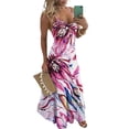 thumbnail image 1 of Robe d'Été pour Femmes Décontractée Sans Manches Grande Taille Vacances Plage Fête, 1 of 2