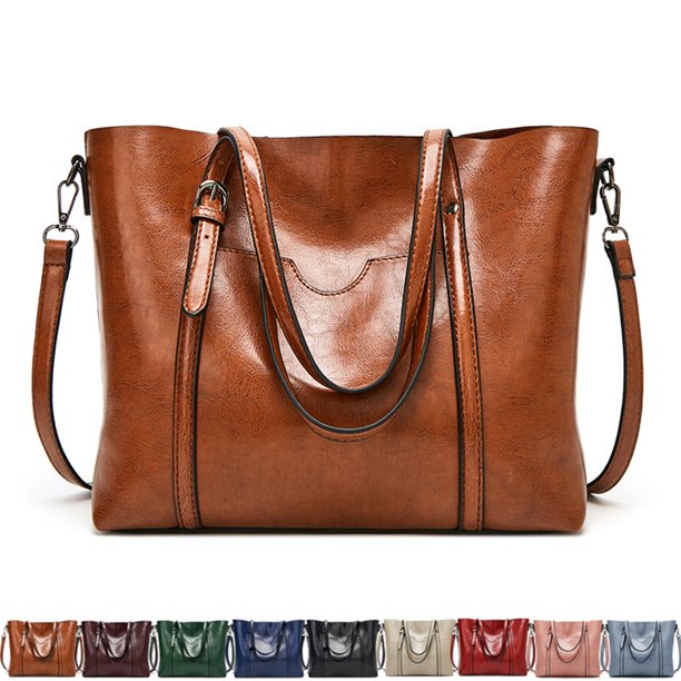 Shoulder Bag for Women Fashion Tote Bag Shoulder Handbags Top Handle Satchel Bags with External
