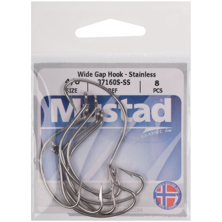 4 0 mustad fishing hooks Demon Offset Circle Hook 39946 Bulk Packs  Bottom Dwellers Tackle which is 4 times as rust resistant as traditional nickel Mustad Grip-Pin Edge Finesse Hook