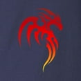 thumbnail image 3 of CafePress - Rising Phoenix Tribal Symbol Long Sleeve T Shirt - Long Sleeve Dark T-Shirt, 3 of 4