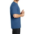 thumbnail image 4 of Men's Perfect Weight Crew Tee Maritime Blue X-Large, 4 of 4