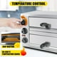 thumbnail image 5 of Horno de Pizza de Mesa KOOTEN Acero Inoxidable 2 Niveles con Temporizador para el Hogar y Restaurant, 5 of 9