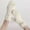 White, variant on Thermal Winter Gloves-Fleece Lining Touch Screen Knit Stretchy Warm Gloves for Running Cycling Riding- Men Women