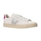 thumbnail image 2 of Tenis Veja de campo color blanco con logo plateado y en la parte trasera gamuza en color fucsia, 2 of 5