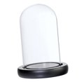 thumbnail image 4 of 2 Campanas De Cúpula De Cristal Con Base Y Soporte Para Paisaje De Flores, Cubierta De Cristal, Color Negro D, 4 of 9