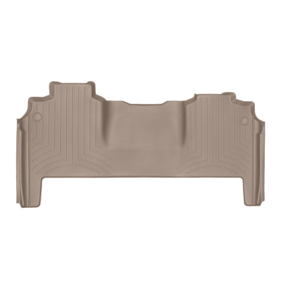 WeatherTech Custom Fit FloorLiners compatible with 2019-2025 Dodge Ram Truck 2500/3500 - 2nd Row, Tan