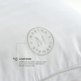 thumbnail image 5 of MARTHA STEWART Ticking Stripe Bed Pillows King Size Set Of 2, Enhanced Loft Plush Cooling Pillow For All Sleep Positions, 20" x 36", White, 5 of 6